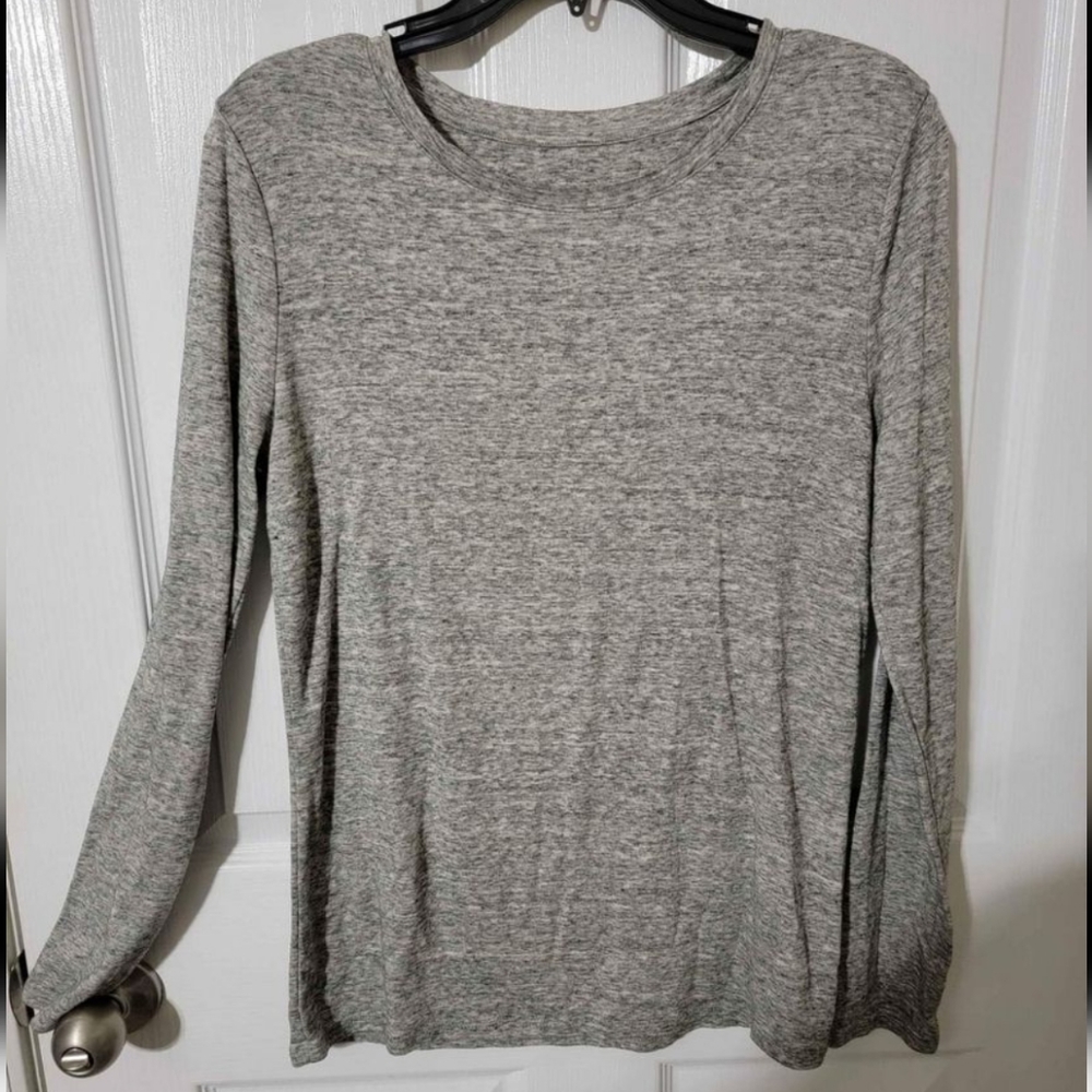 A New Day Gray Long Sleeve Shirt size XL Super Soft